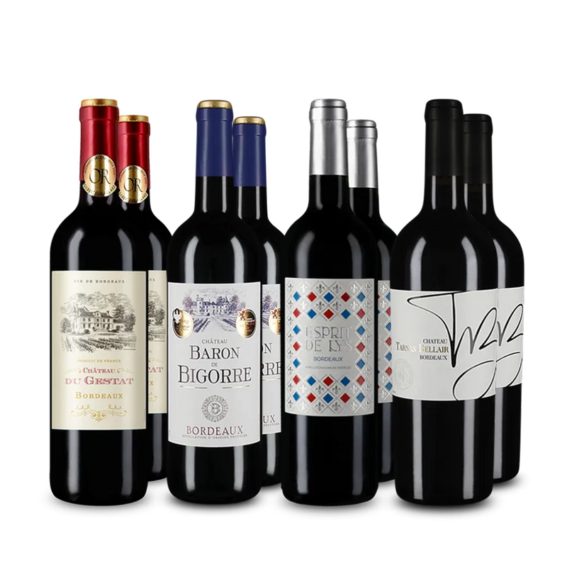 Hviezdne Bordeaux v balení 4x2 – Gold