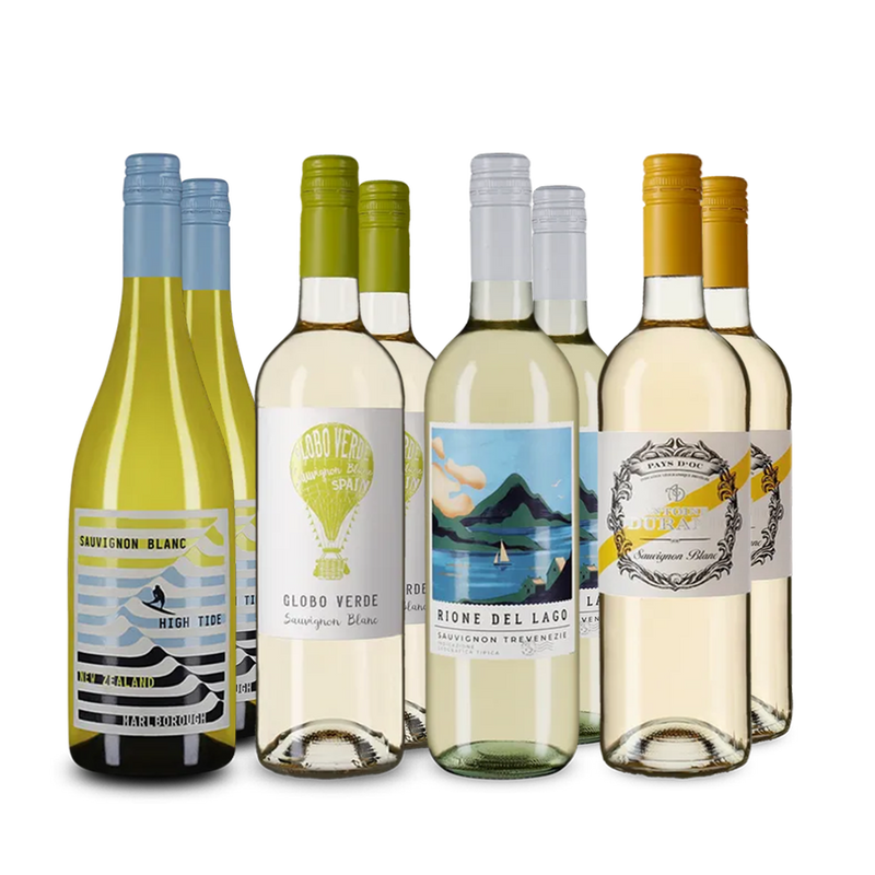 Medzinárodné hviezdy v podobe Sauvignonu Blanc v balení 4x2 – Gold