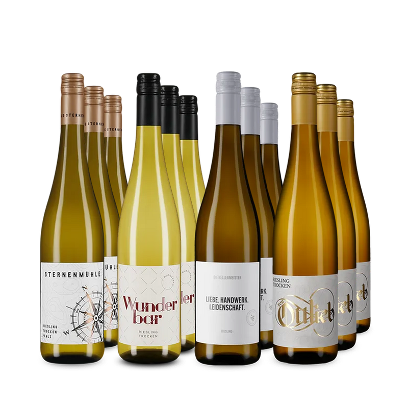 Hviezdne falcké Rieslingy v balení 4x3 – Gold