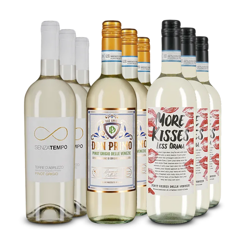 Hviezdny Pinot Grigio v balení 3x3 – Gold