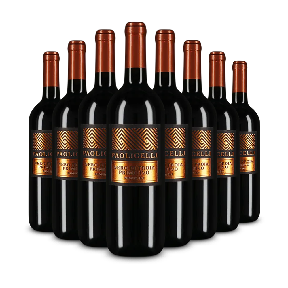 8 fliaš Paolicelli Nero di Troia Primitivo 2024 – Gold