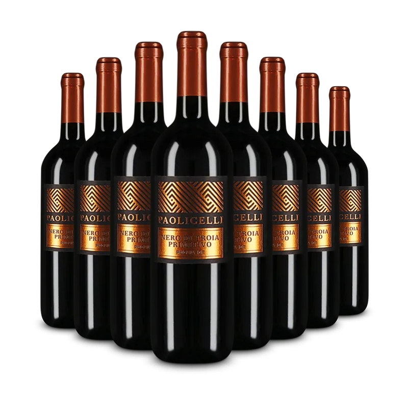 8 fliaš Paolicelli Nero di Troia Primitivo 2024 – Gold