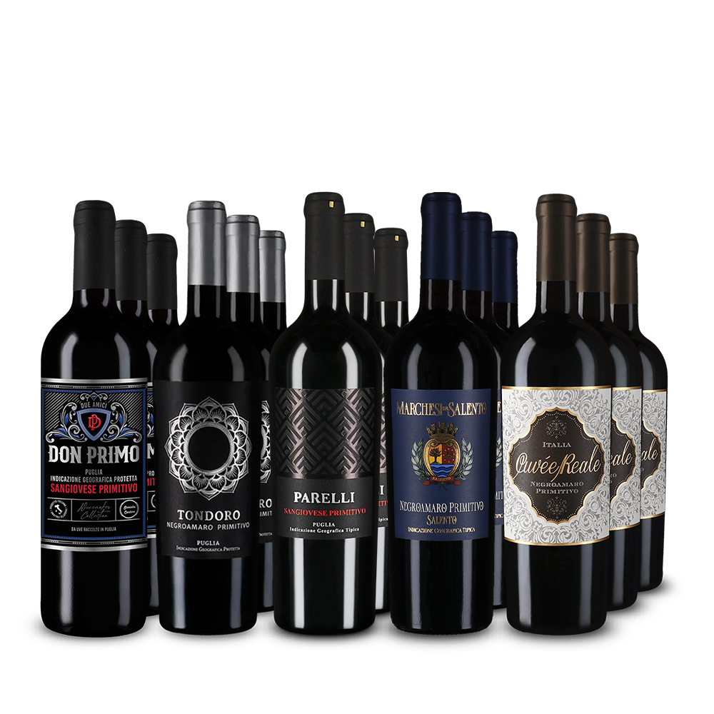 Primitivo XXL: Hviezdne balenie 5x3 – Gold