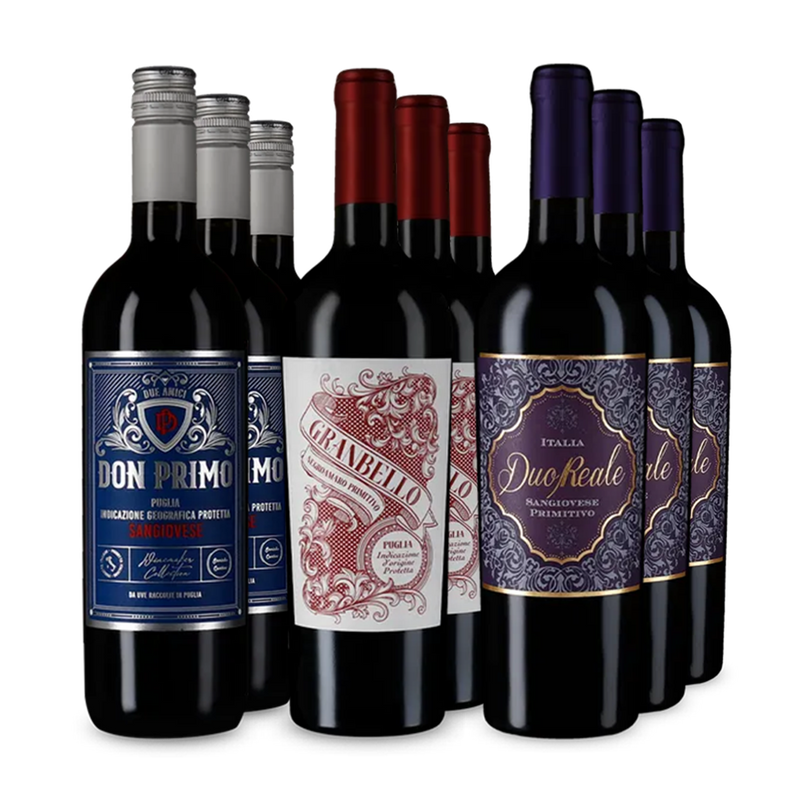 Hviezdne apulské Rosso v balení 3x3 – Gold