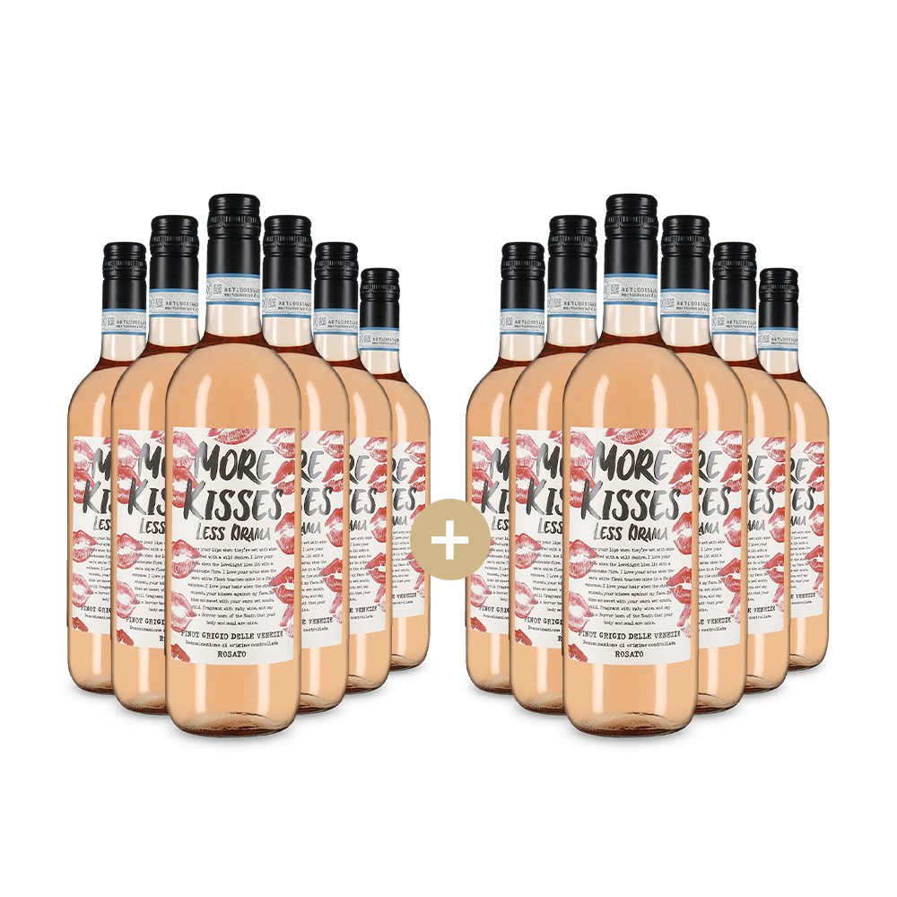 6+6 fliaš Pinot Grigio delle Venezie Rosato 2024 – Gold