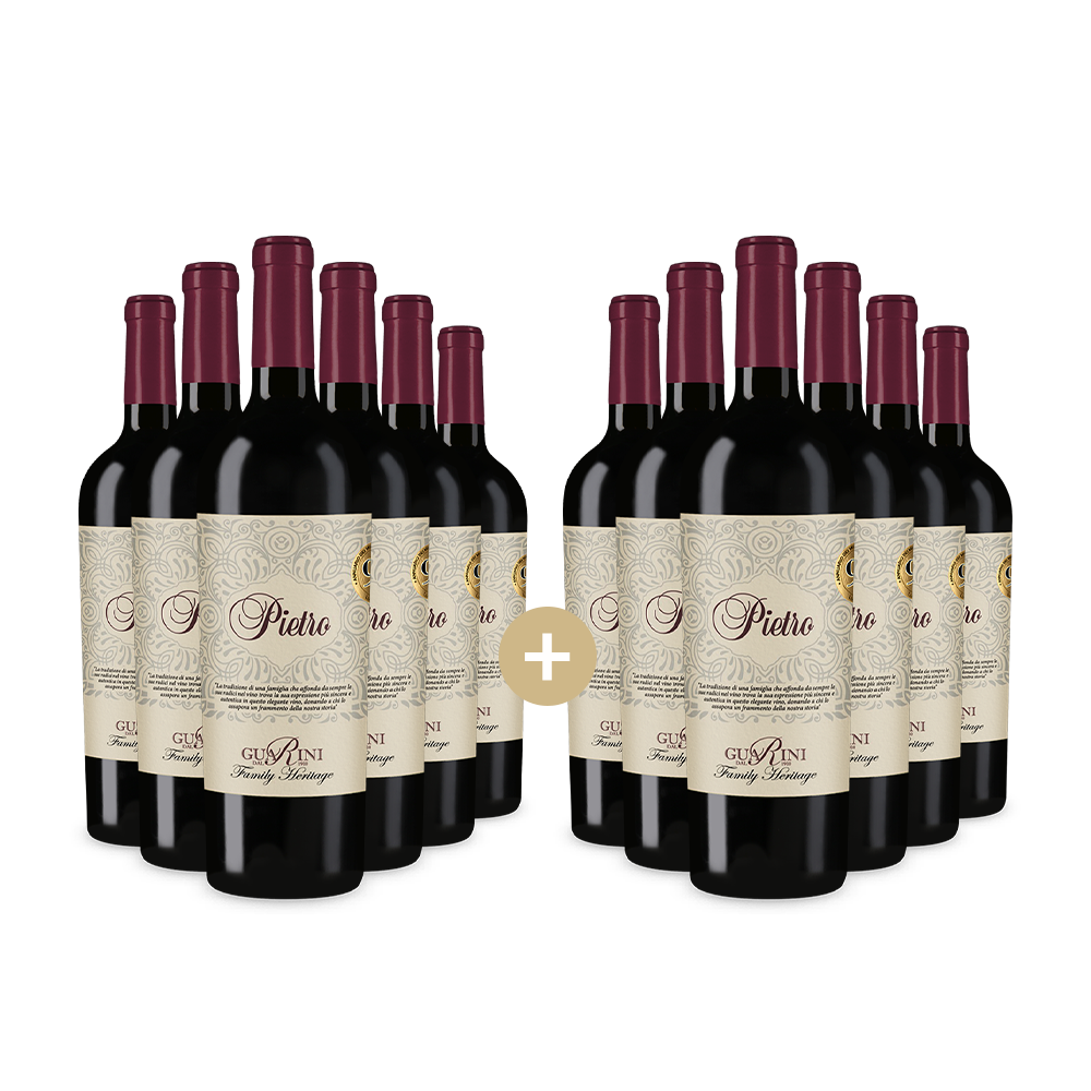 6+6 fliaš Pietra Vino Rosso – Gold