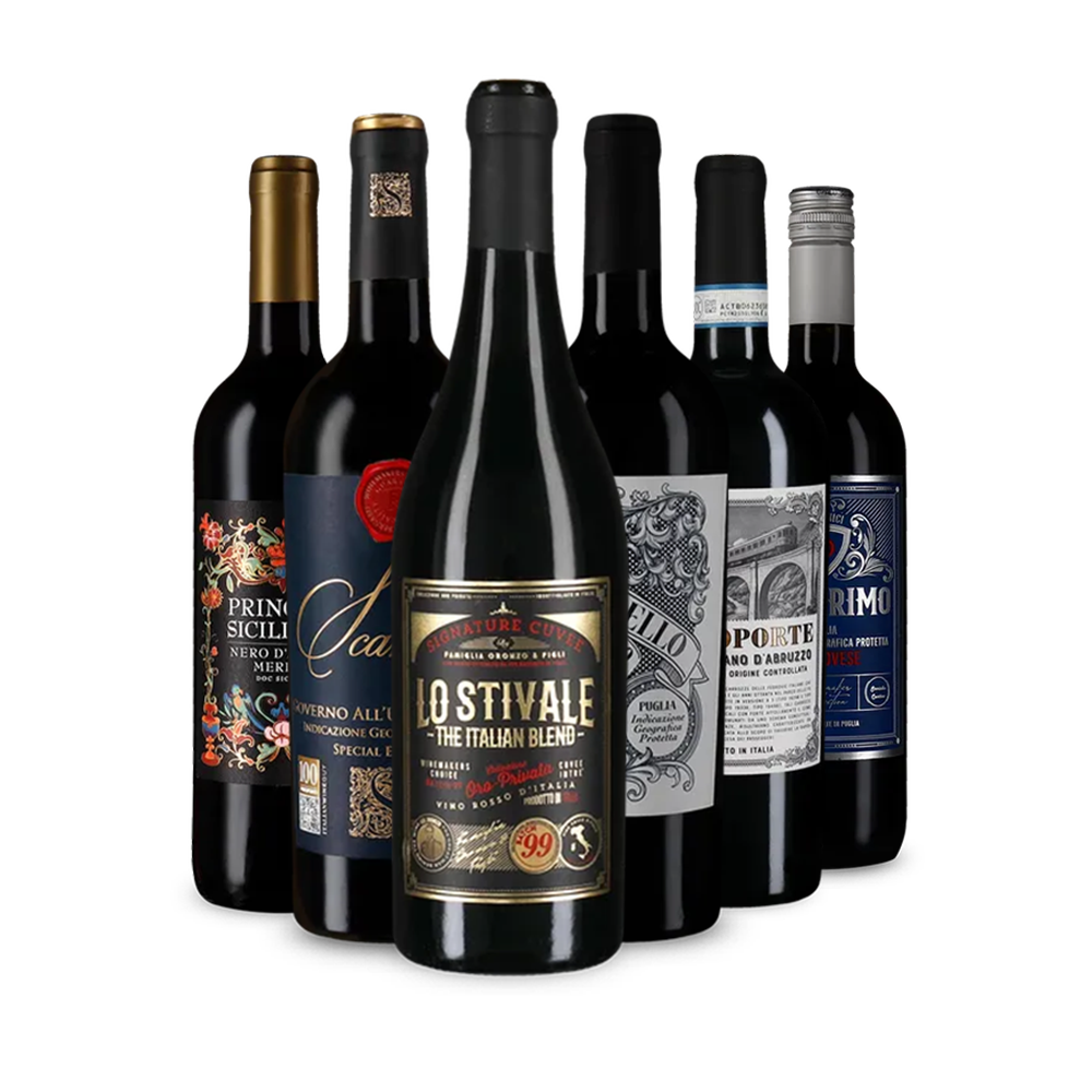 Talianska cesta za poznaním: Hviezdne balenie po 6 kusoch – Gold