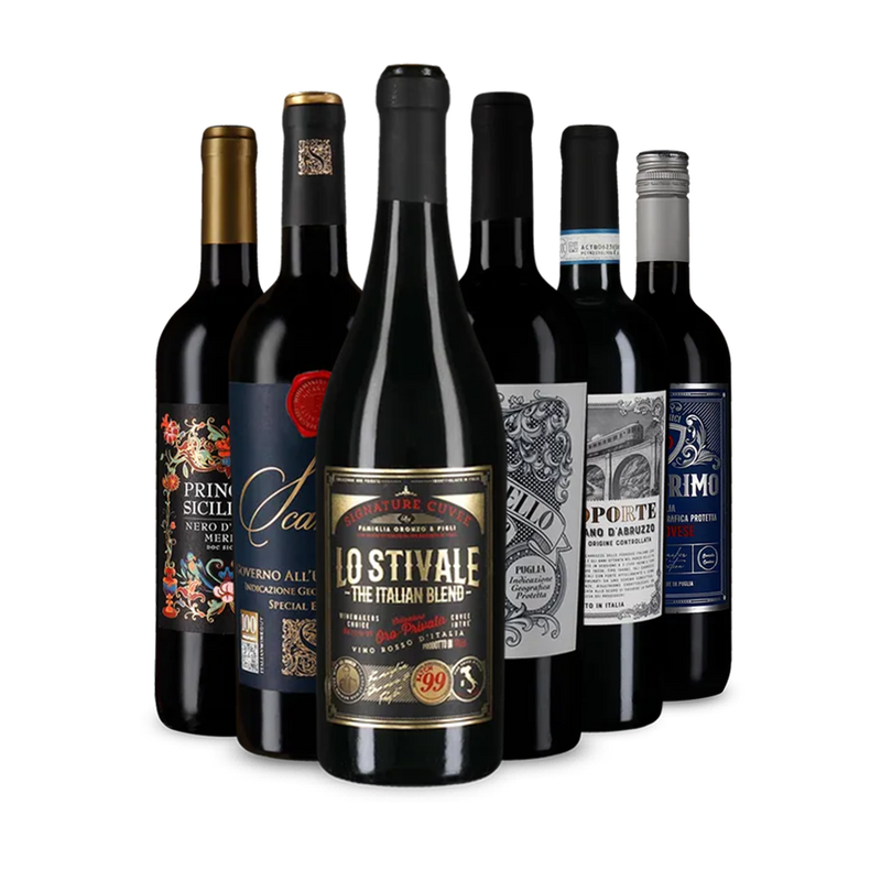 Talianska cesta za poznaním: Hviezdne balenie po 6 kusoch – Gold