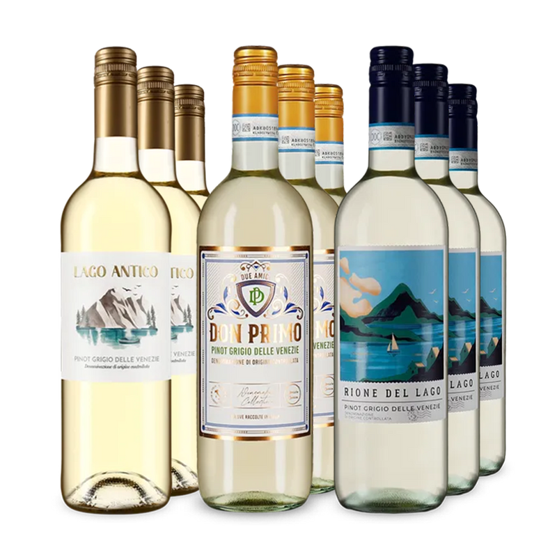 Hviezdne Pinot Grigio v balení 3x3 – Gold