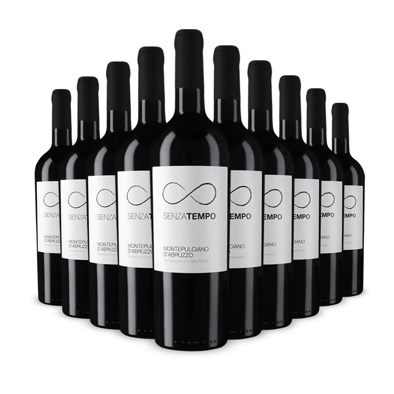 10 fliaš Senza Tempo Montepulciano d'Abruzzo 2023 – Gold
