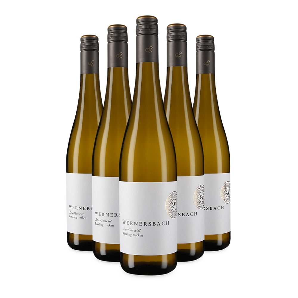 5 fliaš Riesling DreiGestein 2024 – Gold