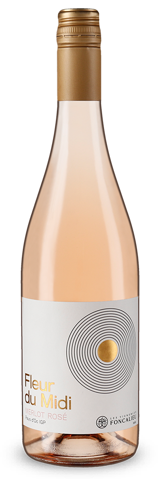 Foncalieu Fleur du Midi Merlot Rosé 2025 – Gold