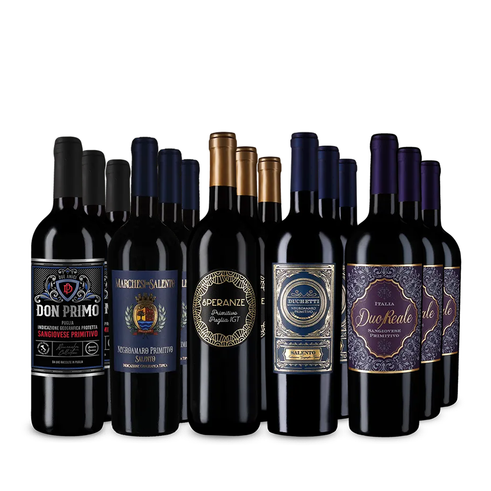 Zlatom ocenené Primitivo v balení 5x3 – Gold