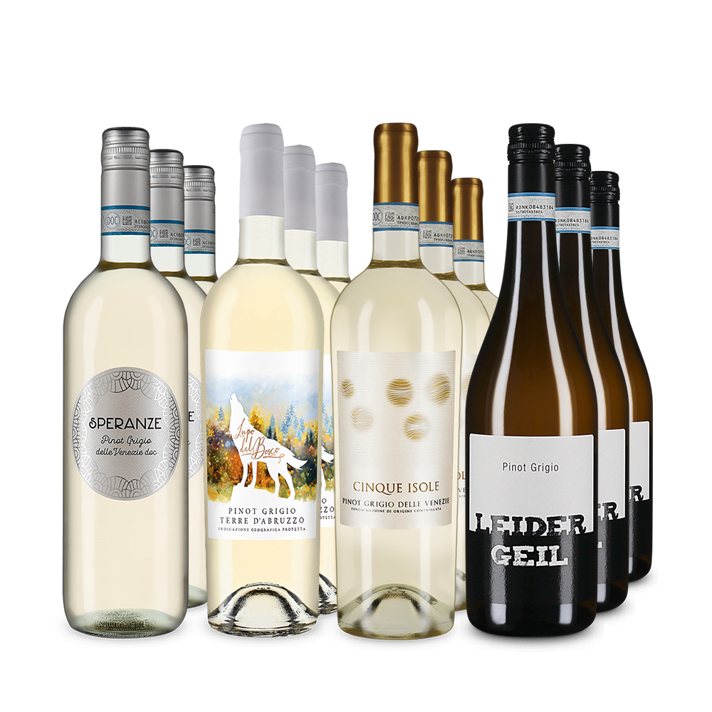 Hviezdne Pinot Grigio v balení 4x3 – Gold