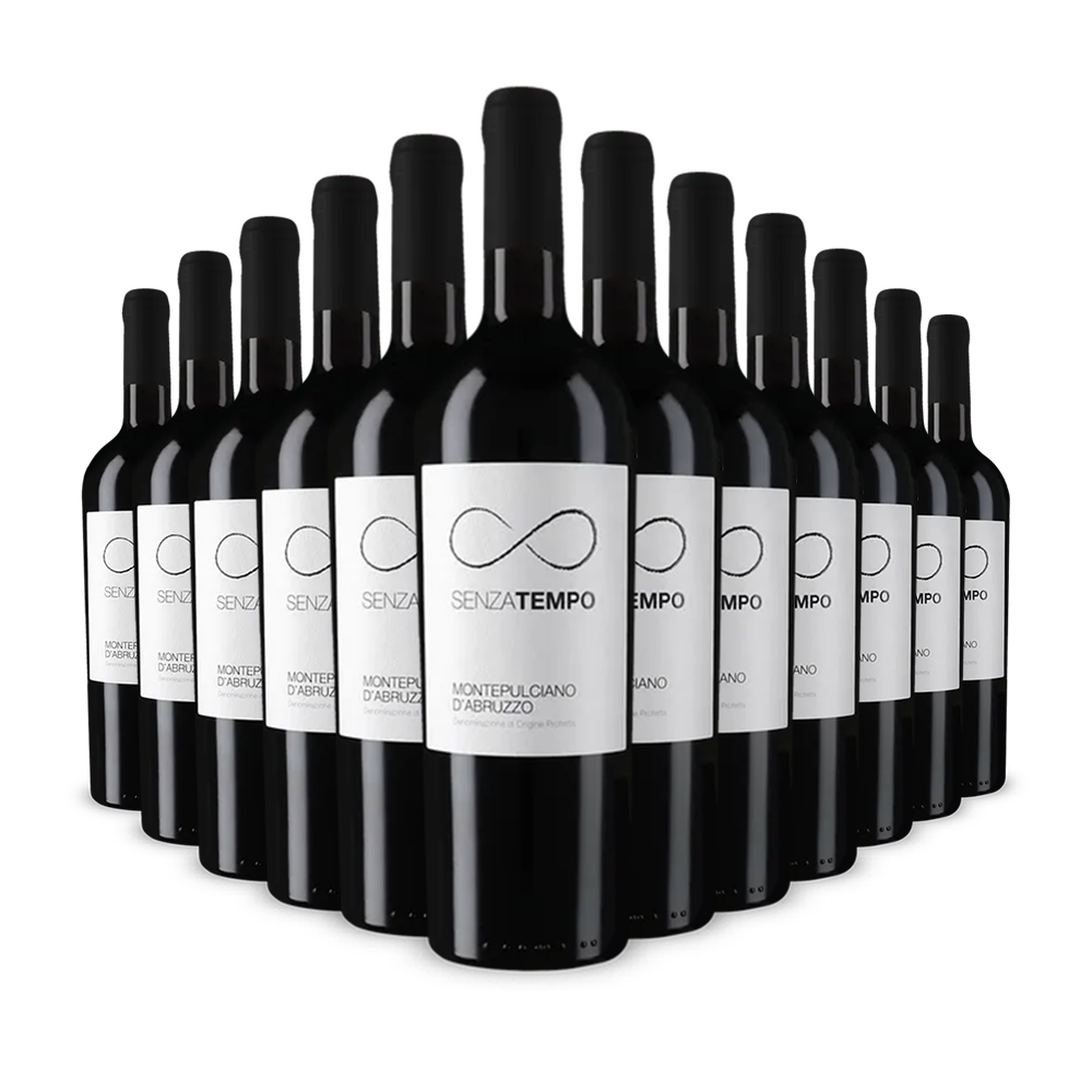 12 fliaš Senza Tempo Montepulciano d'Abruzzo 2023 – Gold