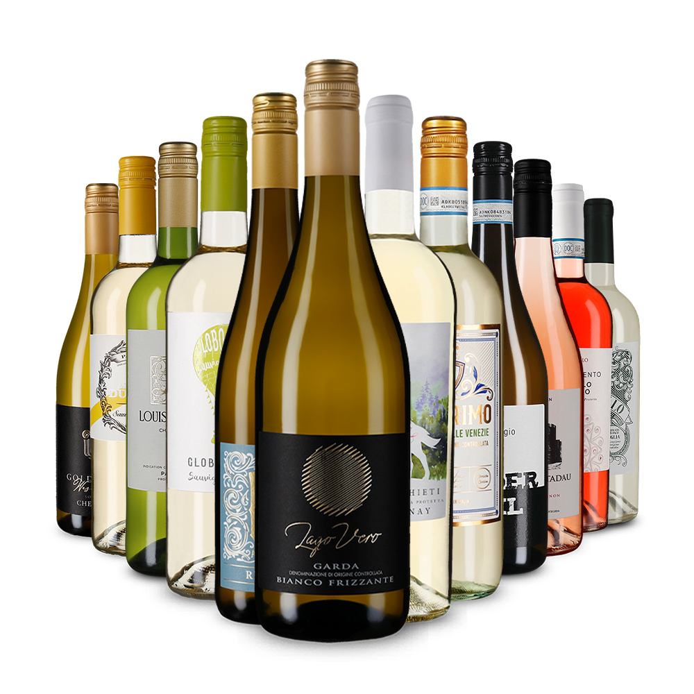 Januárová sviežosť: biele a ružové vína vo výhodnom balení po 12 kusoch