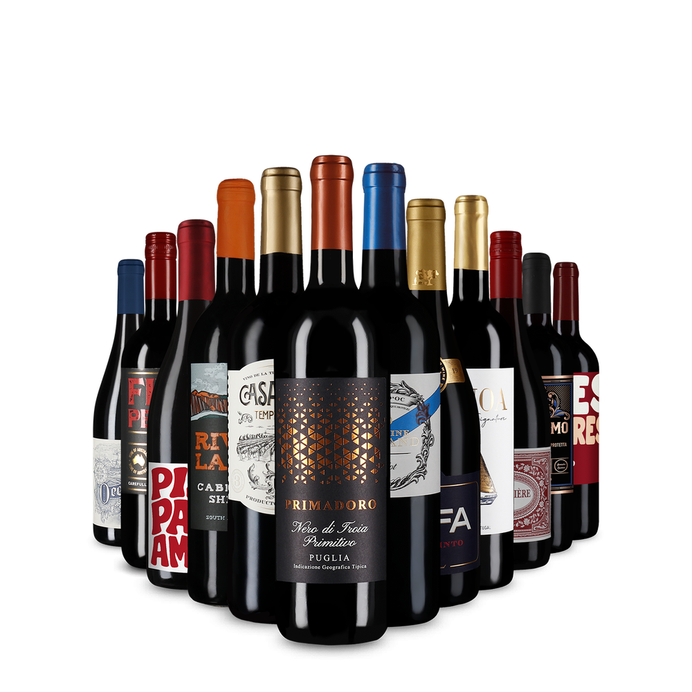 Veľkonočná rozmanitosť: Červené kúsky v balení po 12 kusoch