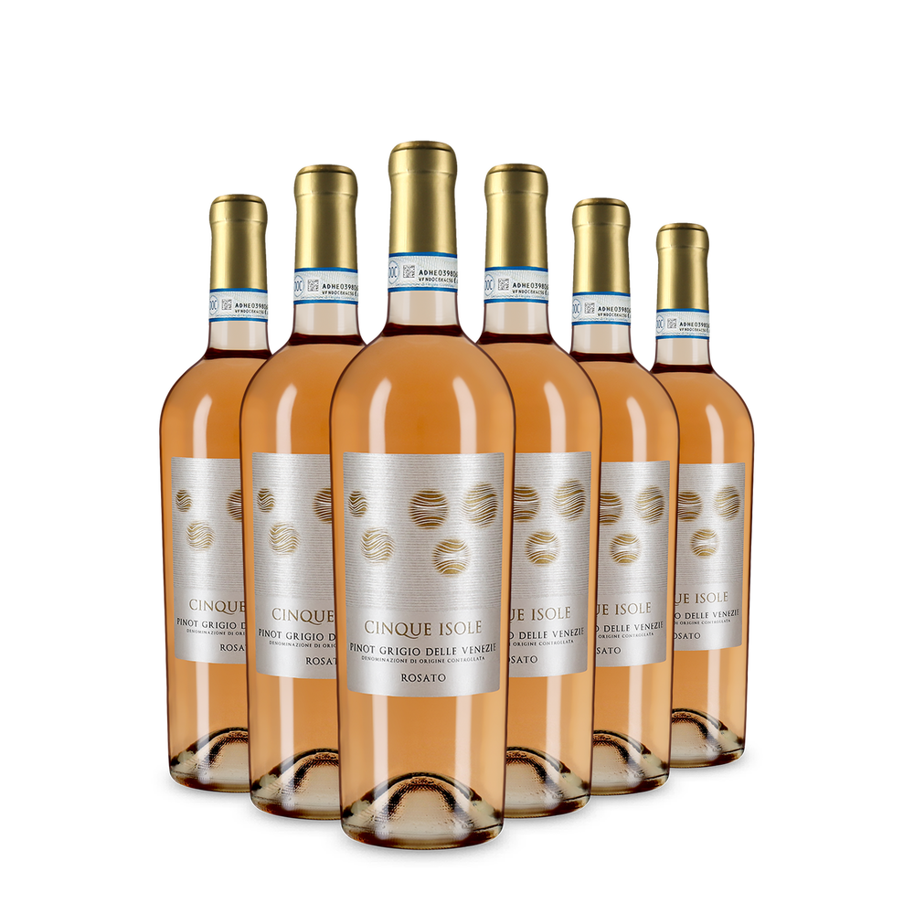 6 fliaš Pinot Grigio Rosato 2025