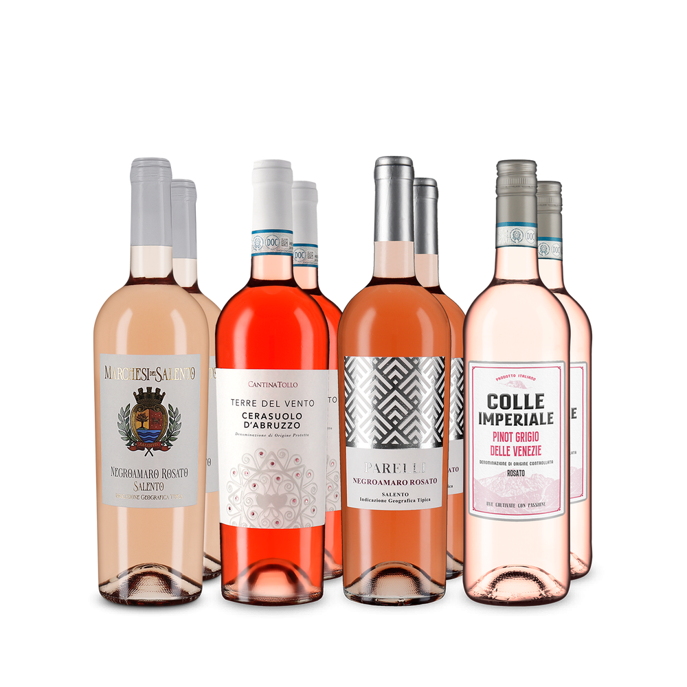 Hviezdne talianske Rosé v balení 4x2