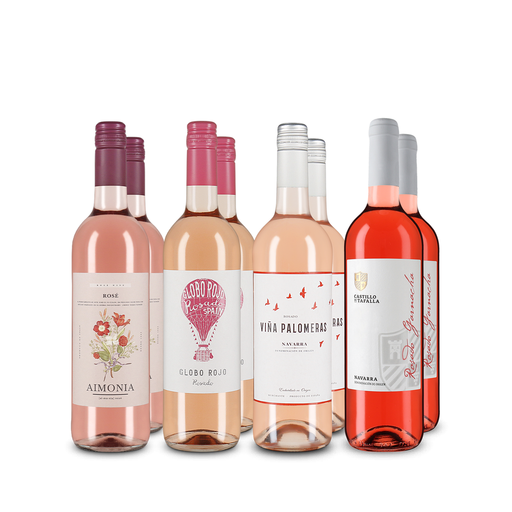 Hviezdne španielske Rosé v balení 4x2 – Gold