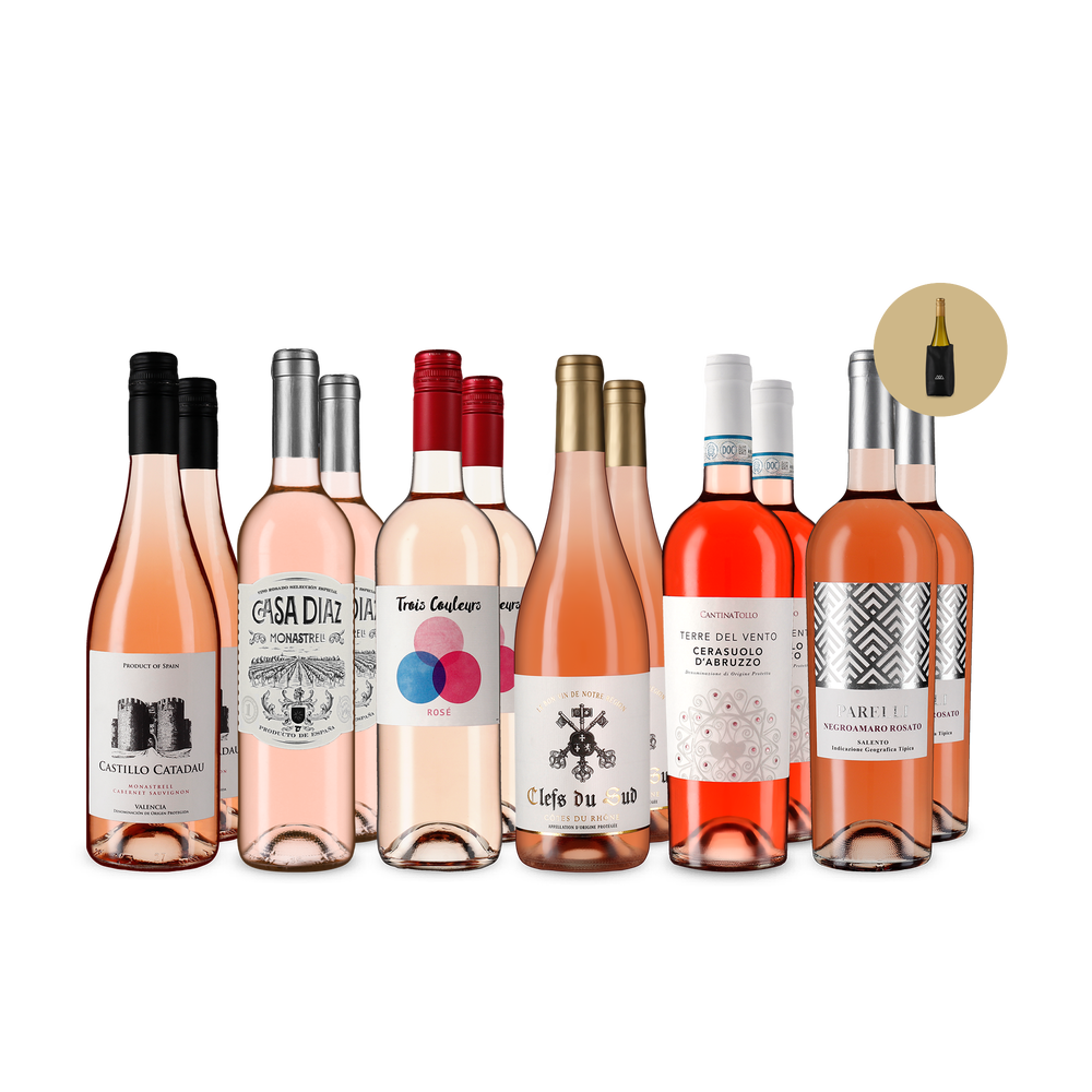 6x2 TOP Rosé za výhodnú cenu + chladiaca manžeta
