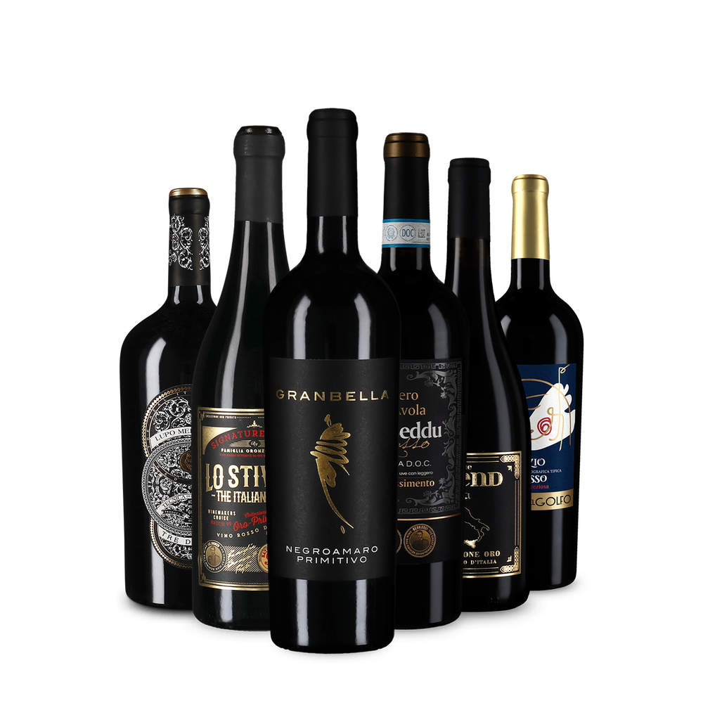 6x1 Červené vína Maroni s top hodnotením od 98 bodov