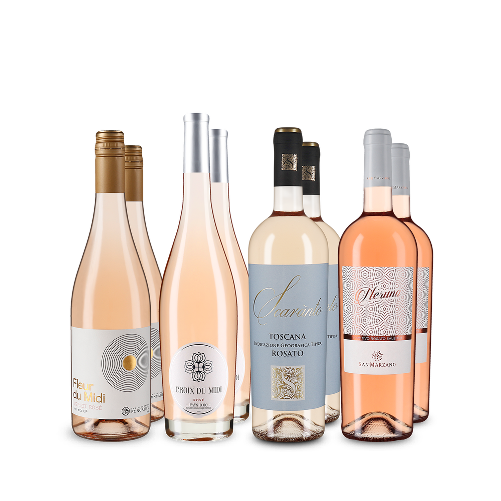 4x2 Zlatom ocenené rosé skvosty z Francúzska a Talianska