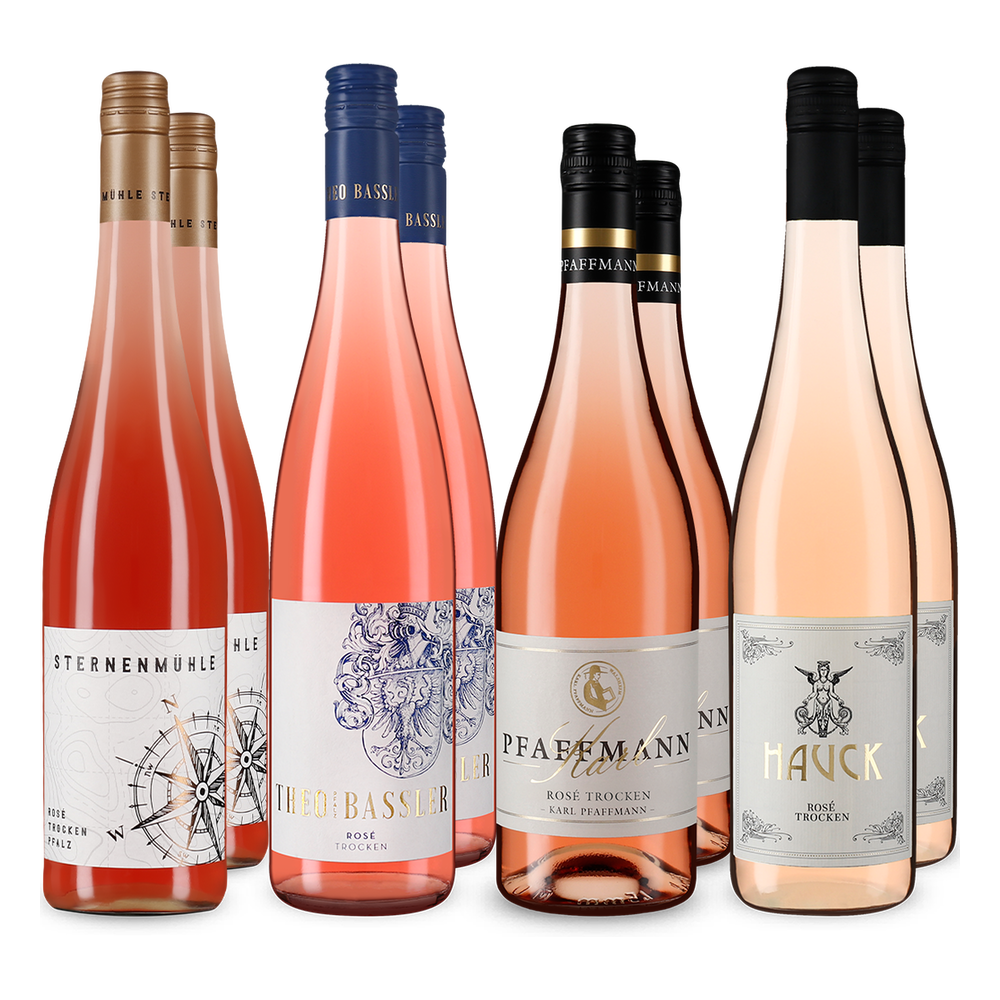 4x2 Nemecké rosé favority vo zvýhodnenom balení