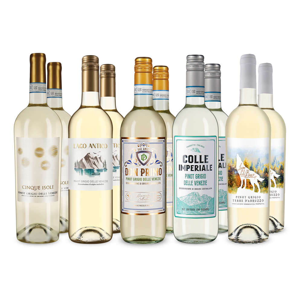 5x2 Výber Pinot Grigio v letnej ponuke