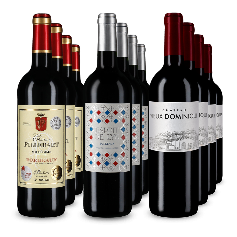 3x4 Kolekcia Bordeaux vo výhodnom balení