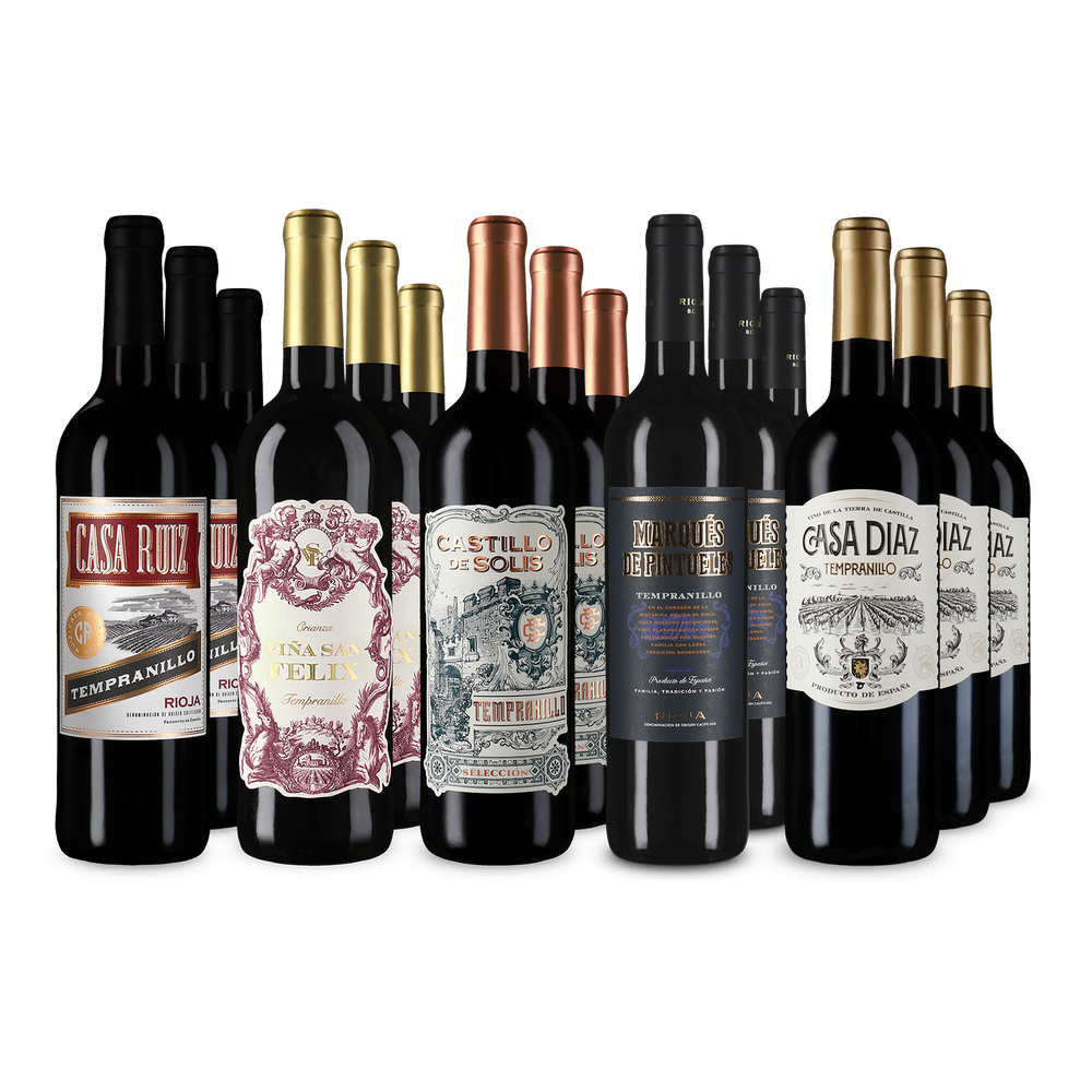 5x3 Tempranillo: Klasické španielske červené vína