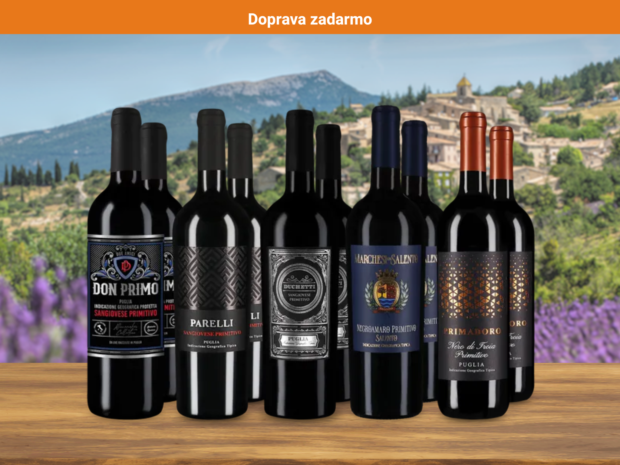 5x2 Obľúbené Primitivo za zoznamovaciu cenu