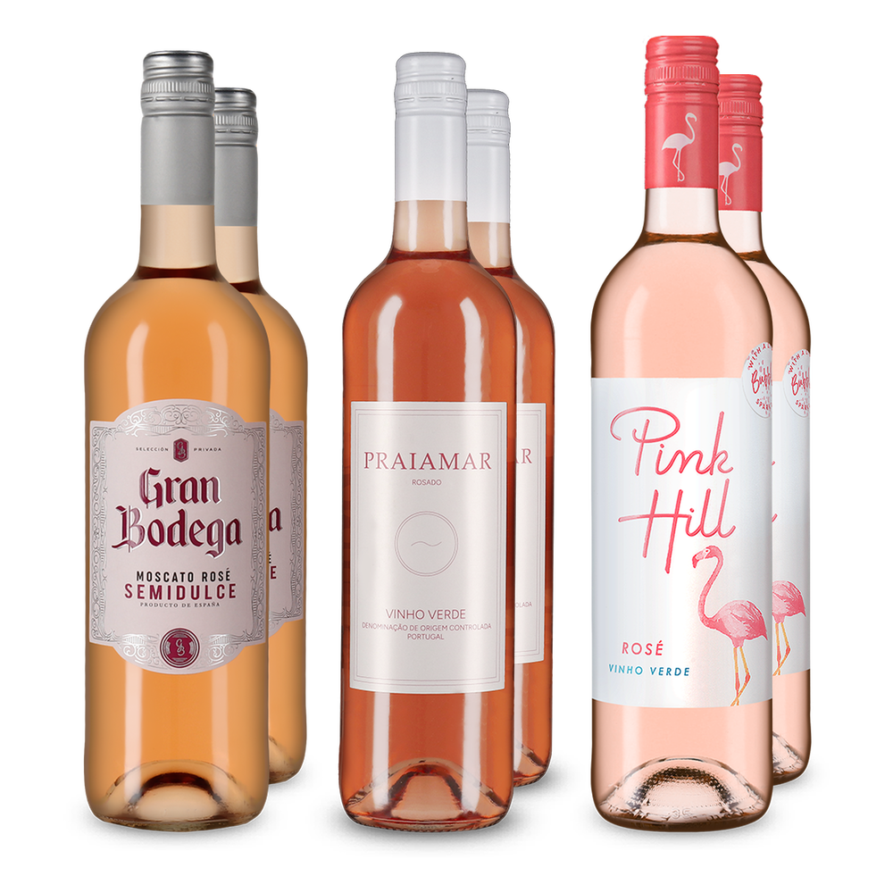 3x2 Ovocné rosé favoritky: polosladké a polosuché