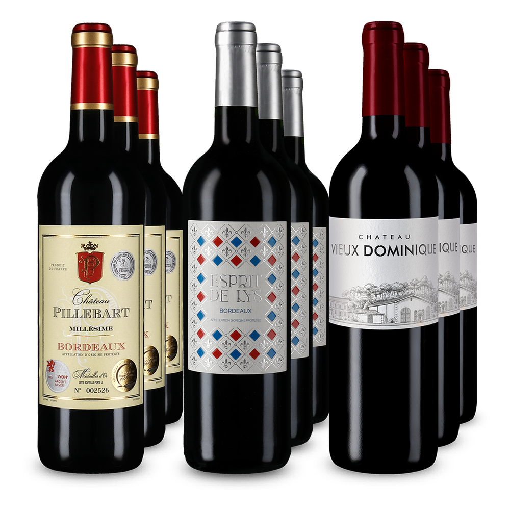 3x3 Bordeaux: Tri klasiky vo výhodnom balení