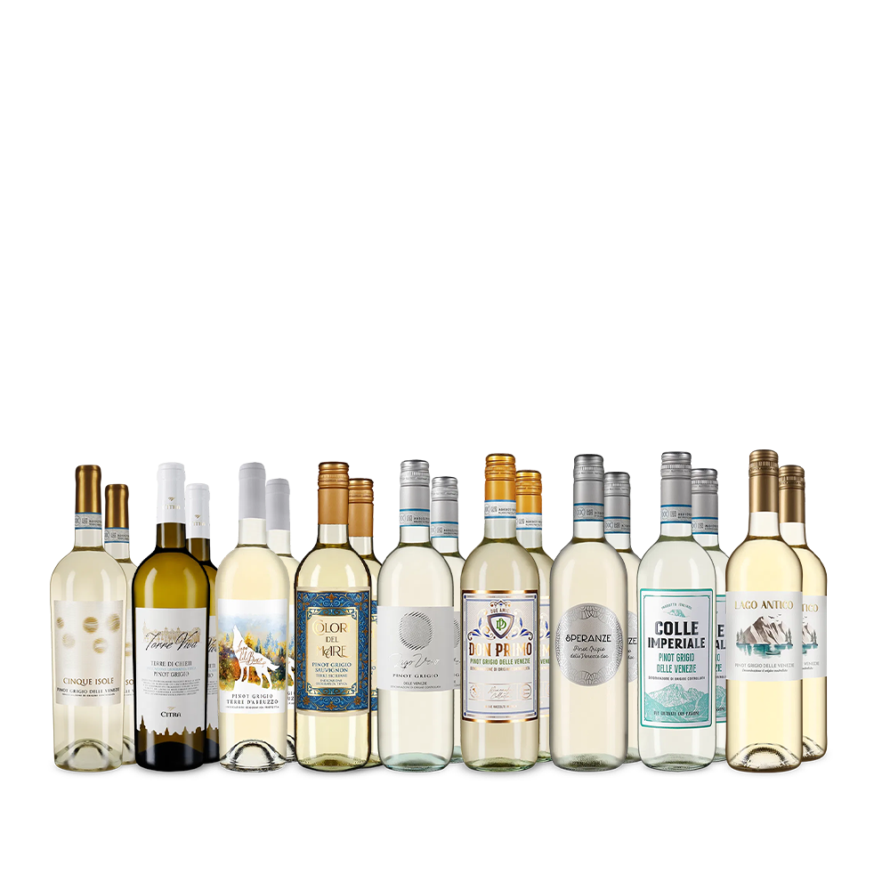 9x2 Pestrý výber Pinot Grigio za výhodnú cenu