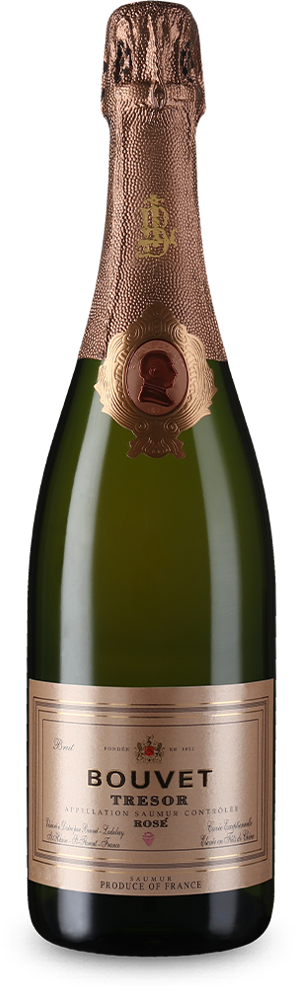 Bouvet Ladubay Trésor Saumur Crémant de Loire Rosé – Gold